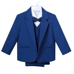 Costume bébé bleu roi Pédro