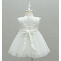 Robe bébé blanche Iris