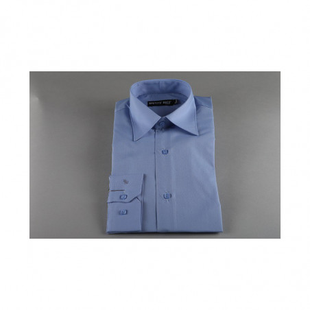 Chemise garcon bleu ciel mariage et ceremonie