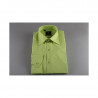 Chemise enfant vert anis de 2 a 14 ans