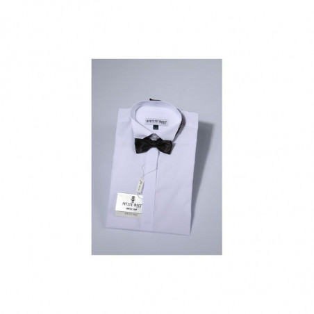 Chemise col cassé petit mec Blanc