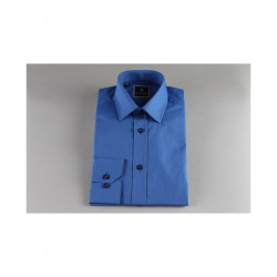 Chemise enfant bleu roi de...