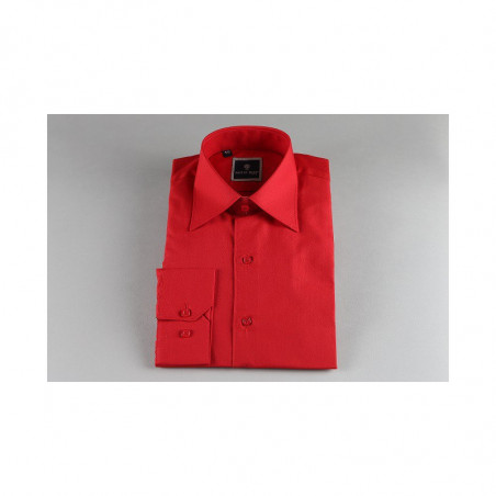 Chemise enfant rouge de 2 a 14 ans