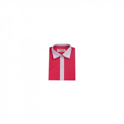 Chemise enfant ceremonie mariage blanc et fushia