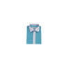 Chemise enfant ceremonie mariage bleu ciel et blanc