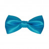 Noeud de papillon enfant bleu turquoise