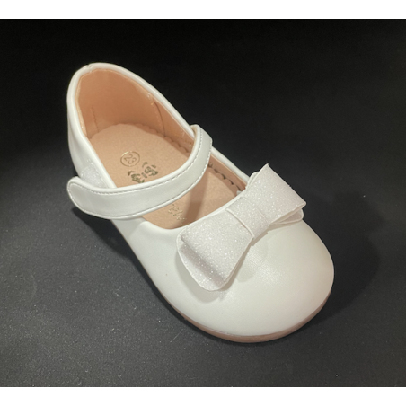 ballerine bébé blanc bapteme