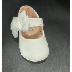 Chausson bébé fille bapteme mariage