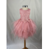 Robe enfant rose pale froufrou SOPHIA