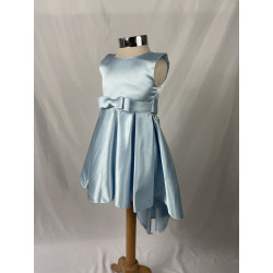 Robe enfant bleu ciel Justine