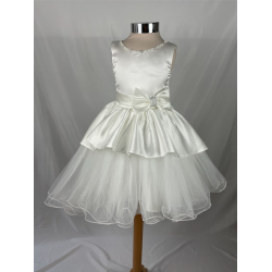 Robe enfant écru Eva bapteme