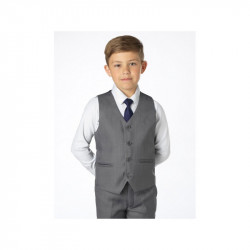 Costume enfant gris anthracite